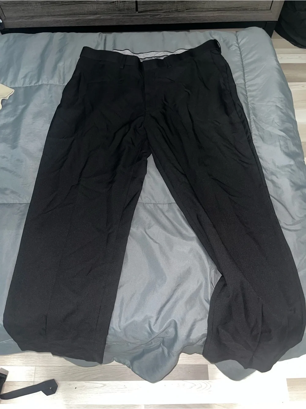 Alfani Black Men's Dress Pants — Classic Straight Leg